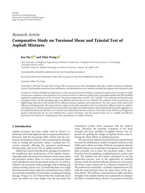 torsion test asphalt|(PDF) Comparative Study on Torsional Shear and .